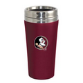 16 Oz. Burgundy Stainless Steel Soft Touch Tumbler